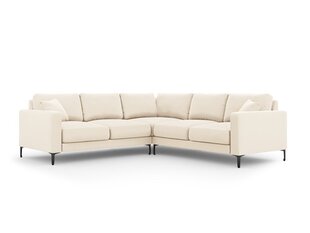 Sümmeetriline nurgadiivan velvet sofa Venus, 5 istekohta, helebeež v. цена и информация | Угловые диваны | kaup24.ee