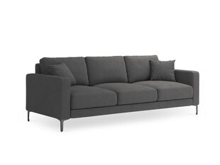 Трехместный диван Venus, темно-серый цвет цена и информация | Диваны | kaup24.ee