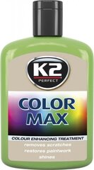 Цветной полироль для экстерьера K2 светло-зеленый, 200 мл цена и информация | Автохимия | kaup24.ee