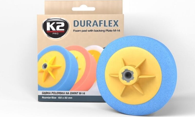 Poleerimislapp K2 Duraflex kare, 1 tk. цена и информация | Autokeemia | kaup24.ee