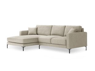 Vasakpoolne nurgadiivan sofa Venus, 4 istekohta, beež v. цена и информация | Угловые диваны | kaup24.ee