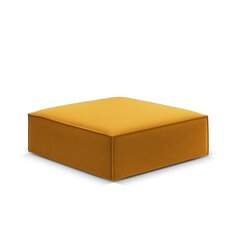 Velvetist tumba Vanda, 1 istekoht, kollane (sinep) hind ja info | Kott-toolid, tumbad, järid | kaup24.ee