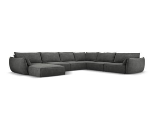 Панорамный правый диван Vanda, 8 мест, серый цвет цена и информация | Угловые диваны | kaup24.ee