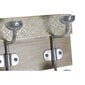 Nagi DKD Home Decor 46 x 15 x 10 cm Metall Vintage Mangopuit Triibuline hind ja info | Nagid | kaup24.ee