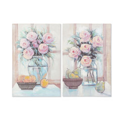Картина DKD Home Decor Ваза для цветов (60 x 2,5 x 90 cm) (2 штук) цена и информация | Картины, живопись | kaup24.ee
