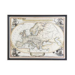 Seinapilt DKD Home Decor Maailmakaart (83,5 x 3 x 63,5 cm) цена и информация | Картины, живопись | kaup24.ee