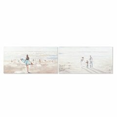 Картина DKD Home Decor 120 x 3,7 x 60 cм, пляж (2 штук) цена и информация | Картины, живопись | kaup24.ee