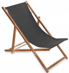 Деревянный стул в пляжном стиле с подушкой цена и информация | Садовые стулья, кресла, пуфы | kaup24.ee
