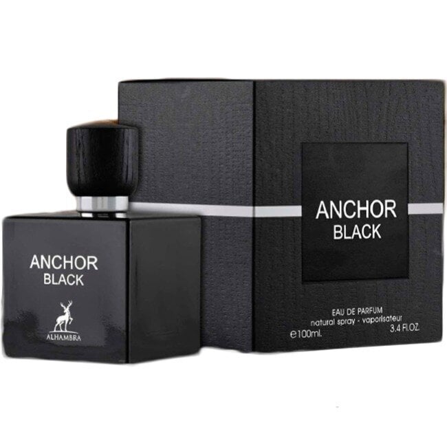 Meeste parfüümvesi Alhambra Anchor Black EDP, 100 ml hind ja info | Meeste parfüümid | kaup24.ee