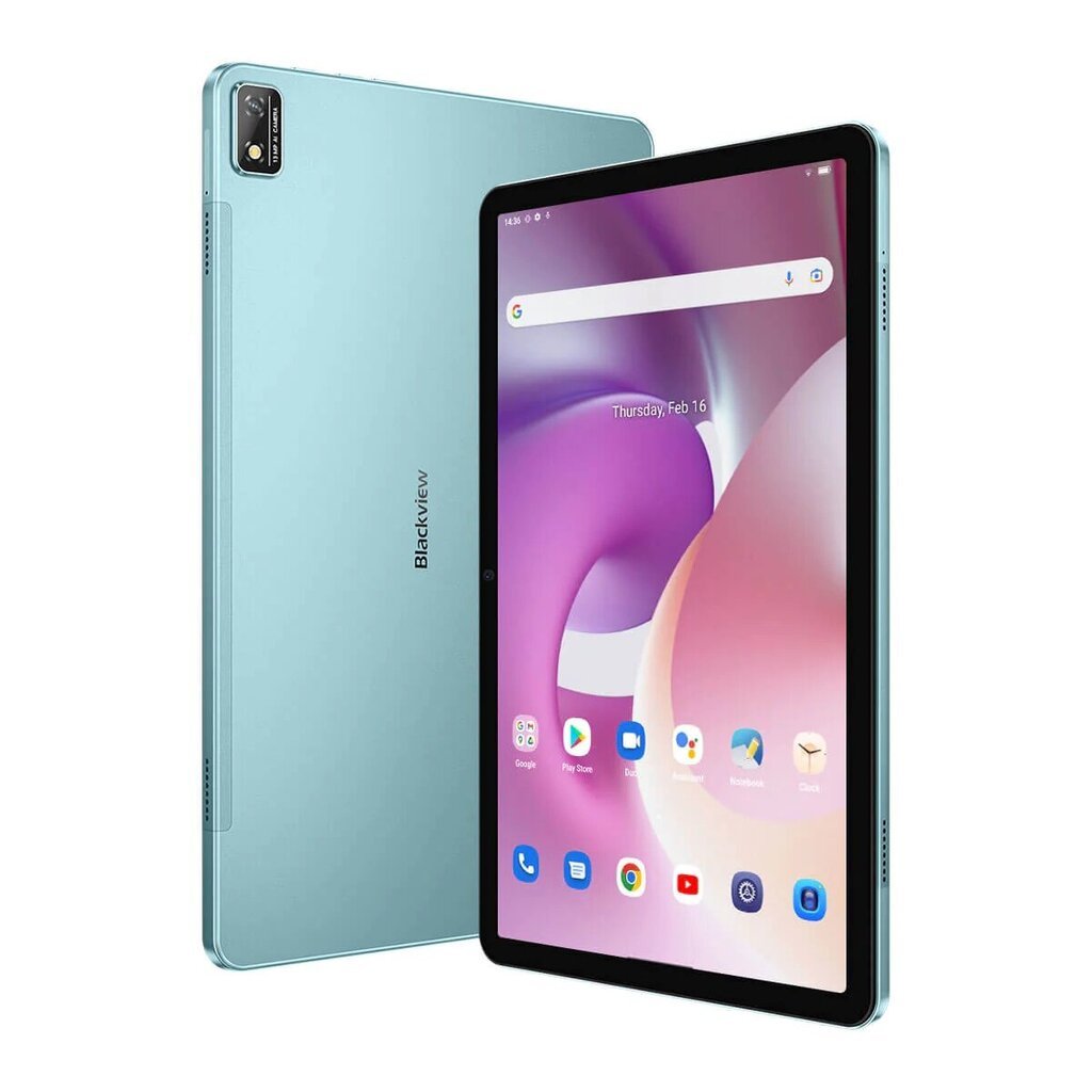 Blackview Tab 16 4G 8/256GB Mint Green цена и информация | Tahvelarvutid | kaup24.ee