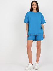 Naiste suvine komplekt, sinine hind ja info | Naiste kostüümid | kaup24.ee