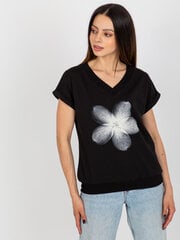 Рубашка женская, черная цена и информация | Женские блузки, рубашки | kaup24.ee