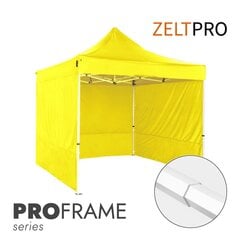 Pop-up telk Zeltpro Proframe, kollane, 3x3 цена и информация | Палатки | kaup24.ee