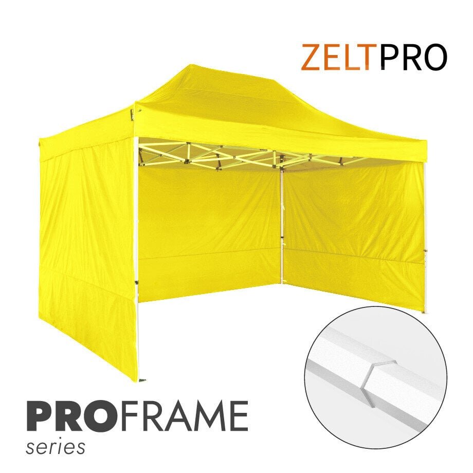 Pop-up telk Zeltpro Proframe, kollane, 3x2 цена и информация | Telgid | kaup24.ee