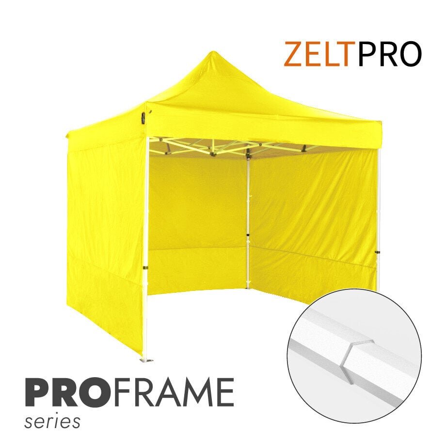 Pop-up telk Zeltpro Proframe, kollane, 2x2 hind ja info | Telgid | kaup24.ee