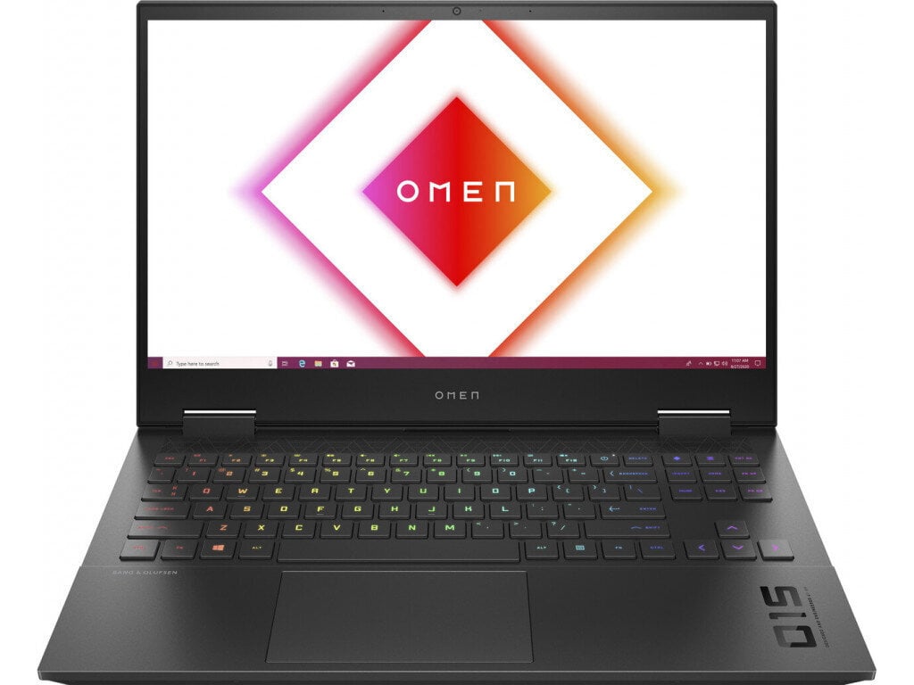 Omen 16" 16-c0027ns Ryzen 7 5800H 16GB 512GB SSD RTX 3050 Ti Windows 11 Demo цена и информация | Sülearvutid | kaup24.ee