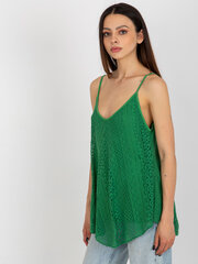 Naiste topp, roheline цена и информация | Женские блузки, рубашки | kaup24.ee