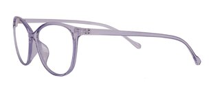 Компьютерные очки с защитой от синего света для женщин Lensor UltraBlue LD2436 55-16-142 C7 (M), фиолетовый прозрачный цена и информация | Очки | kaup24.ee