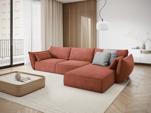 Правый угловой диван Vanda, 4 места, серый цвет цена и информация | Угловые диваны | kaup24.ee