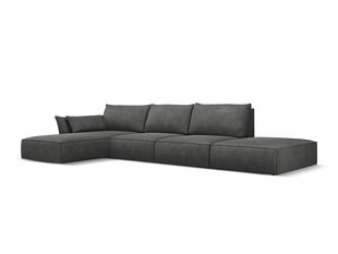 Левый угловой диван Vanda, 5 мест, серый цвет цена и информация | Угловые диваны | kaup24.ee