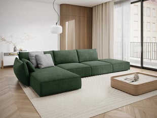 Левый угловой диван Vanda, 5 мест, цвет зеленый цена и информация | Угловые диваны | kaup24.ee