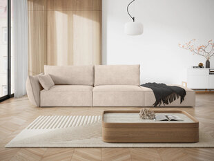 Правый диван Vanda, 4 места, бежевый цвет цена и информация | Угловые диваны | kaup24.ee