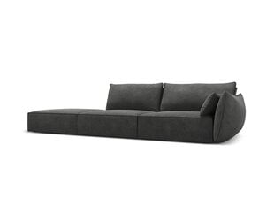Левый диван Vanda, 4 места, серый цена и информация | Угловые диваны | kaup24.ee
