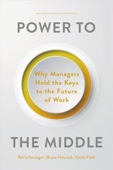 Power to the Middle: Why Managers Hold the Keys to the Future of Work hind ja info | Majandusalased raamatud | kaup24.ee