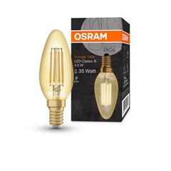 Светодиодная лампочка Osram Vintage B35 3693434 цена и информация | Лампочки | kaup24.ee
