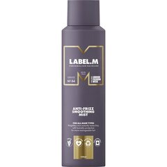 Разглаживающий спрей для волос Label.m Anti-Frizz, 150 мл цена и информация | Средства для укрепления волос | kaup24.ee