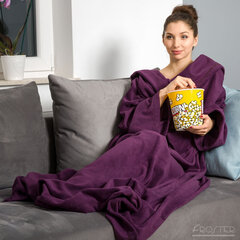 Плед и халат в одном, фиолетовый цена и информация | Оригинальные свитеры | kaup24.ee