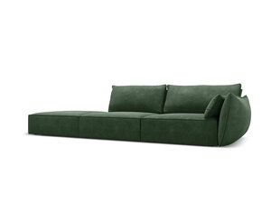 Левый диван Vanda, 4 места, цвет зеленый цена и информация | Угловые диваны | kaup24.ee