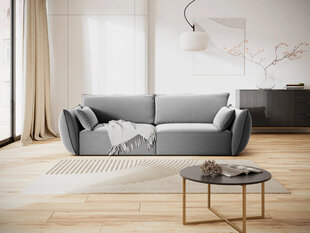 Velvet диван Vanda, 3 места, серый цена и информация | Диваны | kaup24.ee