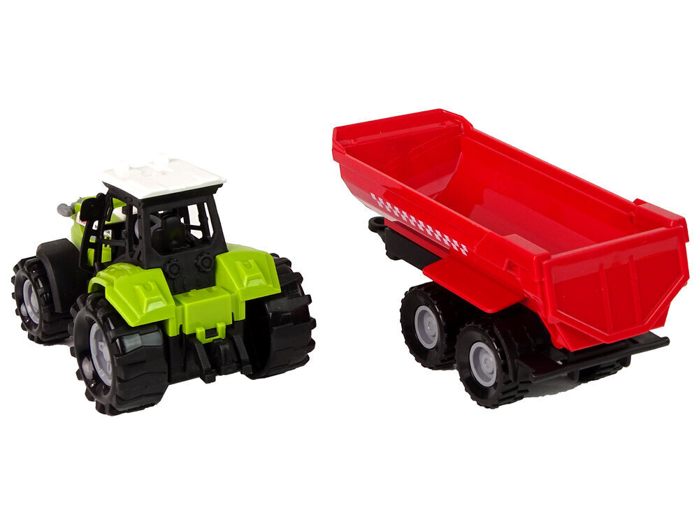 Traktor koos haagisega LeanToys цена и информация | Poiste mänguasjad | kaup24.ee