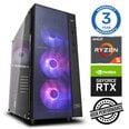 INTOP Ryzen 5 3600 32GB 240SSD M.2 NVME RTX4060Ti 8GB no-OS