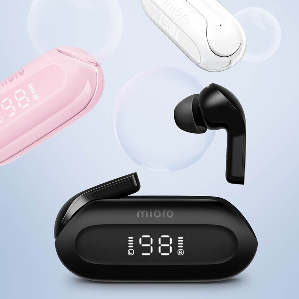 Juhtmevabad kõrvaklapid Xiaomi Mibro Earbuds 3 valge hind ja info | Kõrvaklapid | kaup24.ee