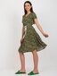 Naiste kleit, roheline цена и информация | Kleidid | kaup24.ee