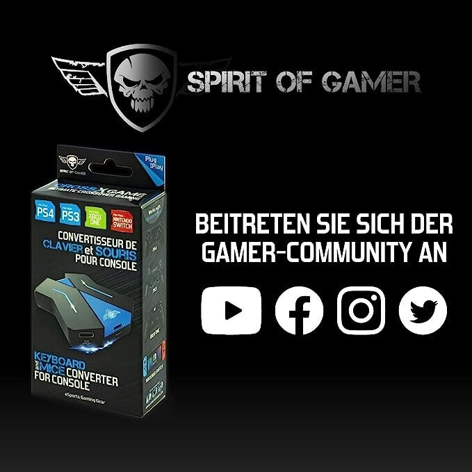 Adapter Spirit Of Gameri PS4/PS3/Switch/XBox цена и информация | USB jagajad, adapterid | kaup24.ee