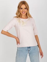 Женская светло-розовая деловая блузка 2016103404858 цена и информация | Женские блузки, рубашки | kaup24.ee