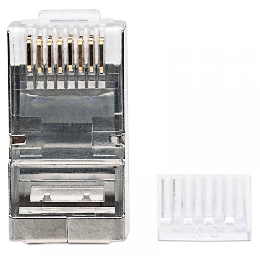 Moodulpistik Intellinet RJ45 Cat6, STP, Pro liin, 90 tk цена и информация | Komponentide tarvikud | kaup24.ee