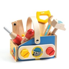 Деревянная ролевая игра для самых маленьких, набор инструментов, DJECO DJ06649 цена и информация | Игрушки для малышей | kaup24.ee