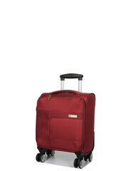 Дорожный чемодан Airtex 618/16, бордовый цена и информация | Чемоданы, дорожные сумки | kaup24.ee