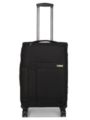 Дорожный чемодан Airtex 618/24, черный цена и информация | Чемоданы, дорожные сумки | kaup24.ee