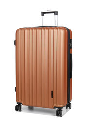 Большой дорожный чемодан Airtex 623/L, оранжевый цена и информация | Чемоданы, дорожные сумки | kaup24.ee