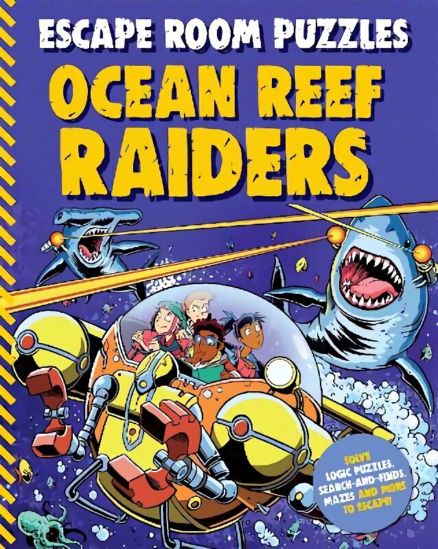 Escape Room Puzzles: Ocean Reef Raiders цена и информация | Noortekirjandus | kaup24.ee