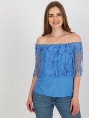 Женская синяя испанская блузка 2016103401871 цена и информация | Женские блузки, рубашки | kaup24.ee