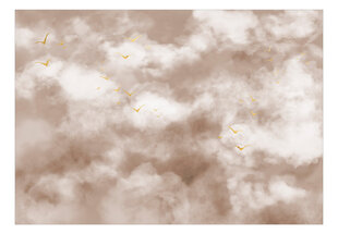 Фотообои с инструментом и клеем - Небо над лесом в коичневых тонах, 400x280 см цена и информация | Фотообои | kaup24.ee