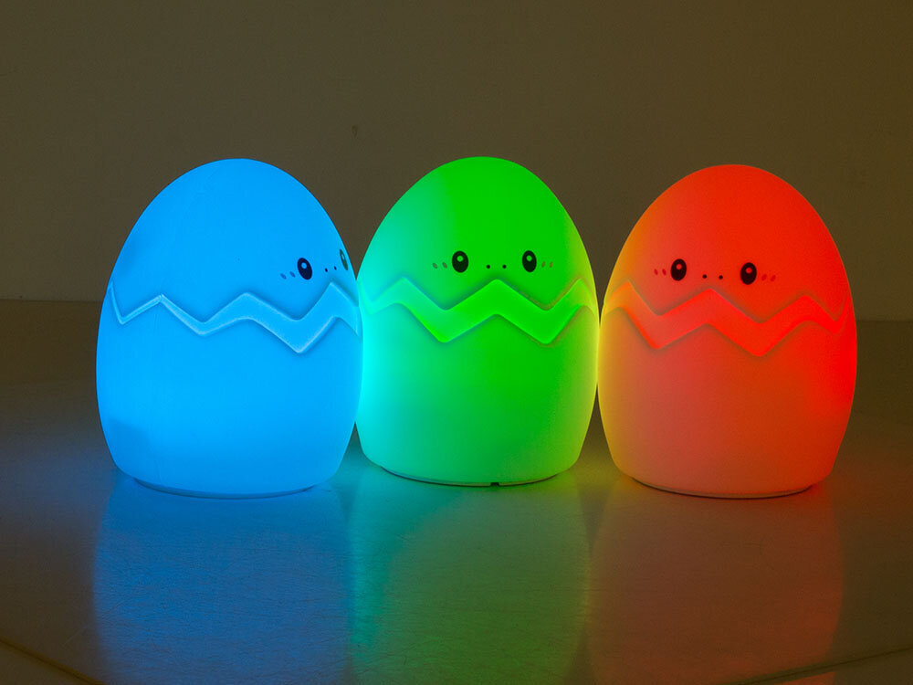 LED öölamp patareidega Egg цена и информация | Lastetoa valgustid | kaup24.ee