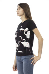 Trussardi Action.Женская футболка. Цвет чёрный. цена и информация | Женские футболки | kaup24.ee