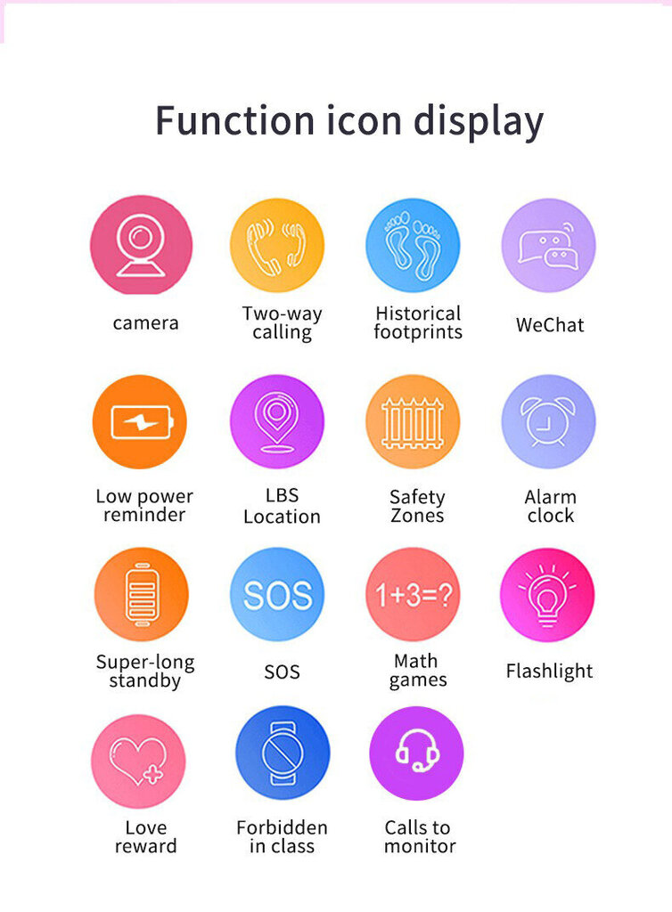 Happyjoe Quri Pink nutikell lastele koos kõnefunktsiooni, asukoha jälgimise, kaamera ja mängudega цена и информация | Nutikellad (smartwatch) | kaup24.ee